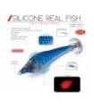Jig de silicone para lulas de peixe real 35gr-55mm
