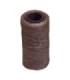 Bobine de fil ciré 10m 70Lb marron