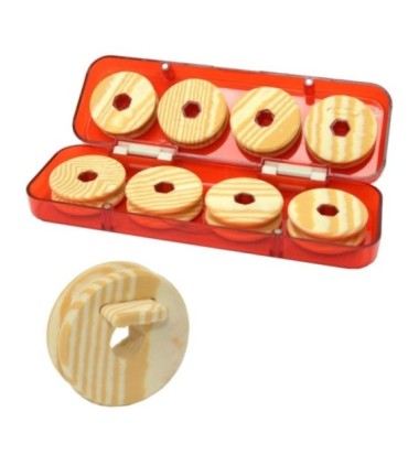 Round folders diam 4.5cm box 8 units
