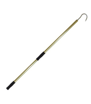 Tube hook with stainless steel handle 8x1800 mm