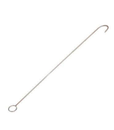 Gancho com anel de aço inoxidável 6x1200 mm