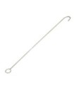 Hook with stainless steel ring 6x1200 mm