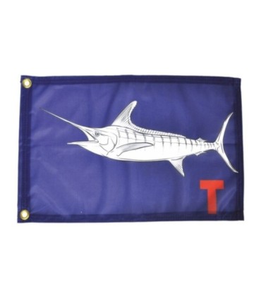 Drapeau Marlin Deluxe Blue Tag 45x35