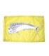 Bandera Deluxe amarillo Dolphin 45x35
