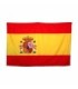 Bandeira espanhola várias medidas