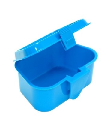 Worm bait box for belt