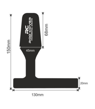 Asta protettiva in neoprene capuchon diverse misure