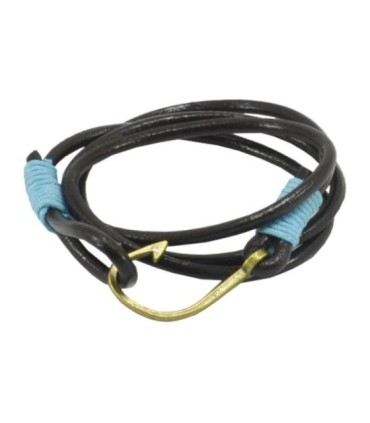 Leather DH Brown Bracelet