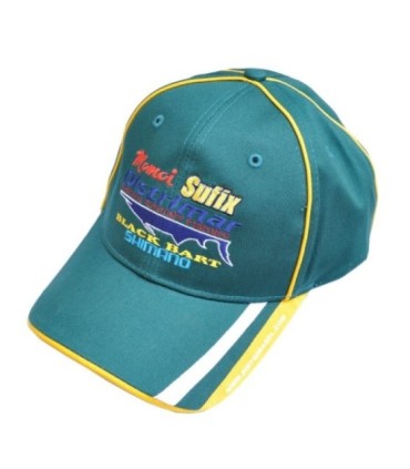 CAP DM Stickerei Design grün