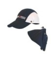 Fisherpro cap with interchangeable neck protector 100% Polyester
