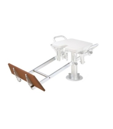 Support for feet combat chair alutecnos