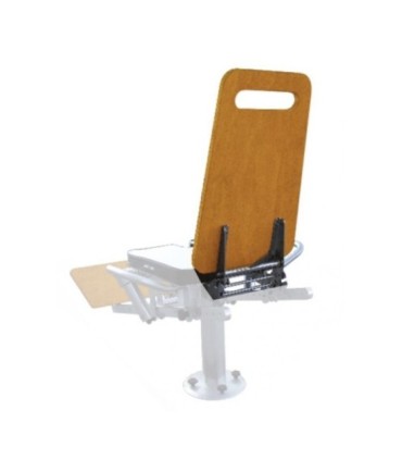 Dossier de chaise de combat Alutecnos