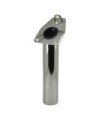 Rectangular recessed rod holder 30º w/stainless steel pass-through