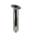 Circular recessed rod holder 30º w/stainless steel pass-through