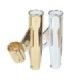 suporte de haste tulipa de lee tubo vertical prata-ouro tamanho 2