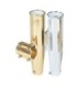 rod holder lee's tulip horizontal tube silver-gold size 3