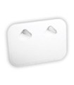 Portillo tambucho rettangolare bianco 440x315mm