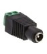 Conector Plug DC12V hembra tornillo 5,5x2,1mm