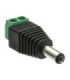 Connecteur mâle DC12V vis 5.5x2.1mm