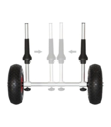 Chariot à kayak Modèle standard 395x600mm