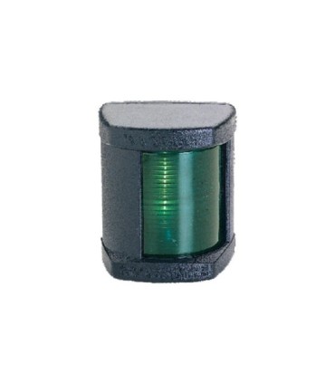 Grünes Steuerbordlicht 112, 5°, 12-24V 70x60x55 schwarz