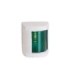 Feu vert tribord 112, 5°, 12-24V 70x60x55 blanc