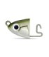 Black Minnow 2 jig testa 4-BM140 10gr Kaki poco profondo