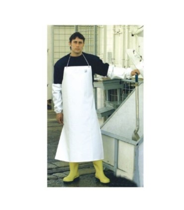 Apron 115x70 White self-adjustable