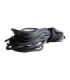 Capo ormeggio barca intrecciata 12mm 6 metri nero