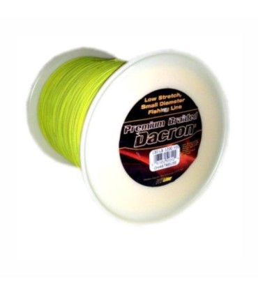 Support en Dacron Tuf line type jaune 130lb 1200yd