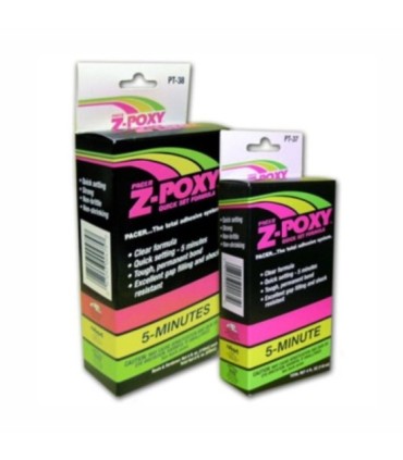Z-poxy Epoxidkleber 5 Minuten 4 Unzen gesetzt.