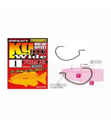 Anzuelo Lockvogel Wurm25 KG Haken breit
