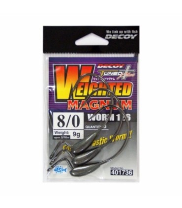 Gancho Magnum Pesado Isca Worm126