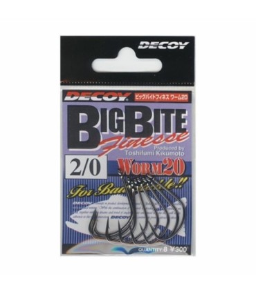 Anzuelo Decoy Worm20 Big Bite Finesse