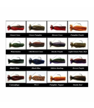 Longasbaits Finese wire Jig 3/8 oz pack 2 unidades