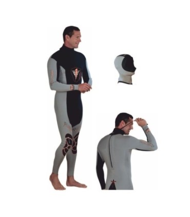 Terno e capuz de peça única Tropic FSP 1mm