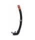 Saber silicone snorkel black