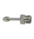 Anneau inox pour relier les sandows de carabine (la paire)