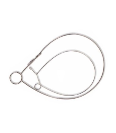Tierhalterring 43cm Edelstahl
