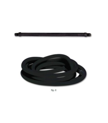Caoutchouc de compteur en latex pour carabine. Diverses mesures