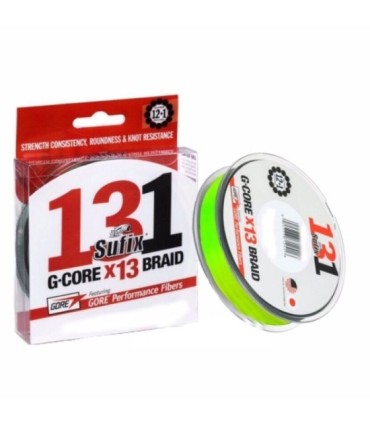 Bobine Sufix 131G-Core X13 Neon de différentes tailles