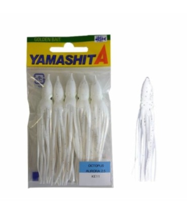 Yamashita Octopus 11cm pack 5 units KE11