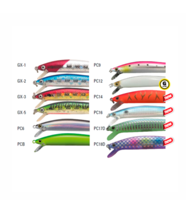 Squid Minnow Yamashita 130mm 19gr colores varios