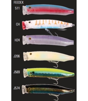 Popper Yokozuna Feedex 150 54gr différentes couleurs