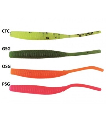 RSF Hart Slim Worm 50mm 12 unidades colores varios