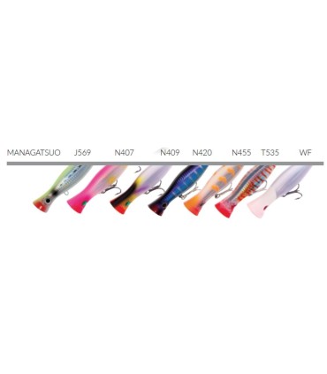 Popper Hart Managatsuo 42gr 120mm différentes couleurs