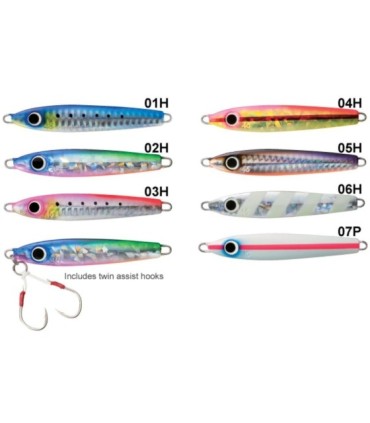 Shore Tricker Maria 85mm 45gr différentes couleurs