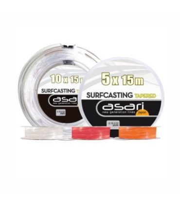 Asari Surfcasting Bridge 0.18-0.52 5 pontes de 15m