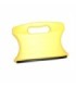 Plegador plastico amarillo con asa 21x15cm