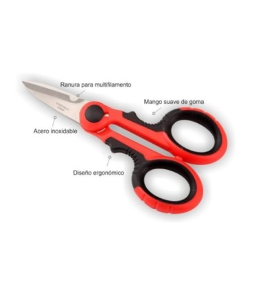 Forbici Fisherpro Multi in acciaio inox 15.0cm